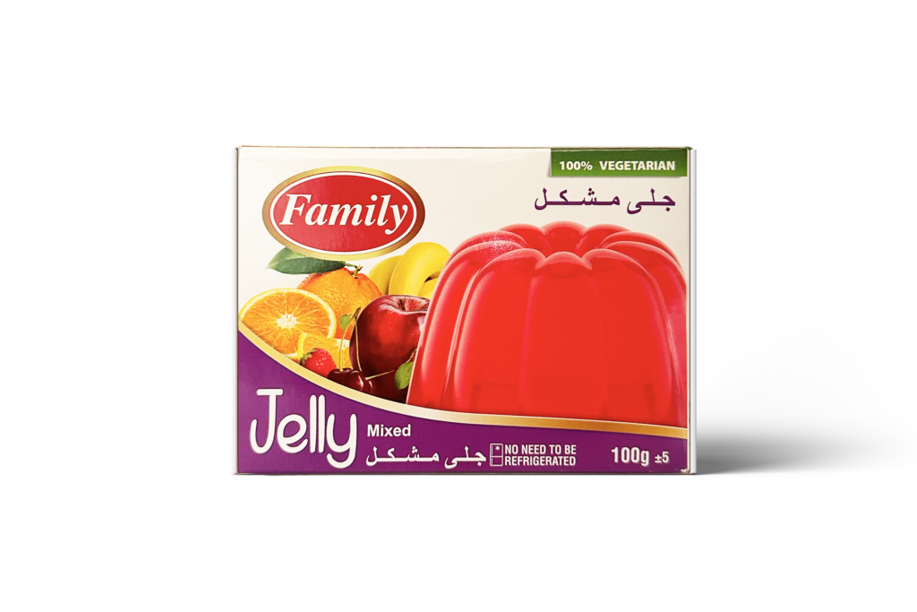 12جلي فاملي مشكل 24*80غم