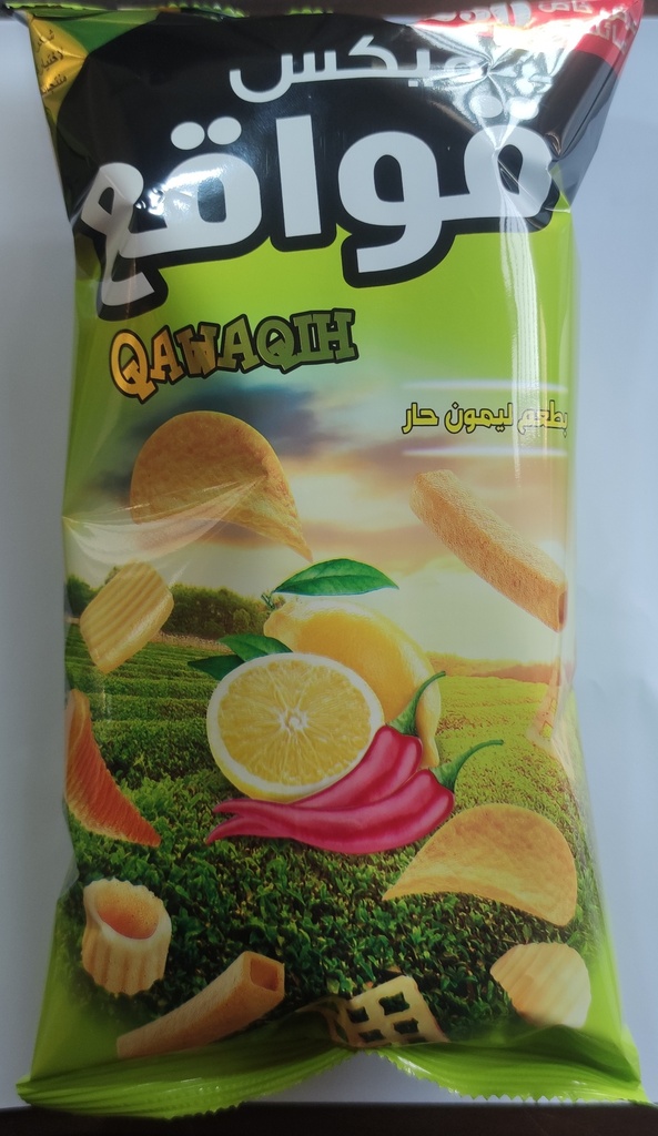 8قواقع ماكس ليمون حار 36*40غم