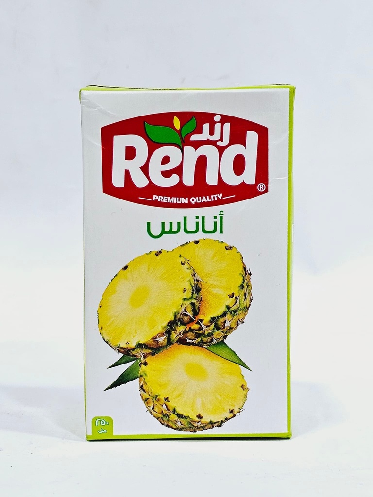 6رند اناناس باكيت 24*250مل