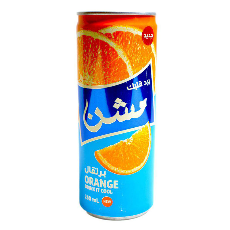 11مشن برتقال معدني30*250مل