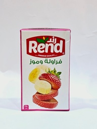 [5034] 6رند فراولة وموز باكيت 24*250مل